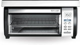 BLACK+DECKER Spacemaker Toaster Oven for Under-Counter Installation, Black/Stainless Steel, TROS1000D